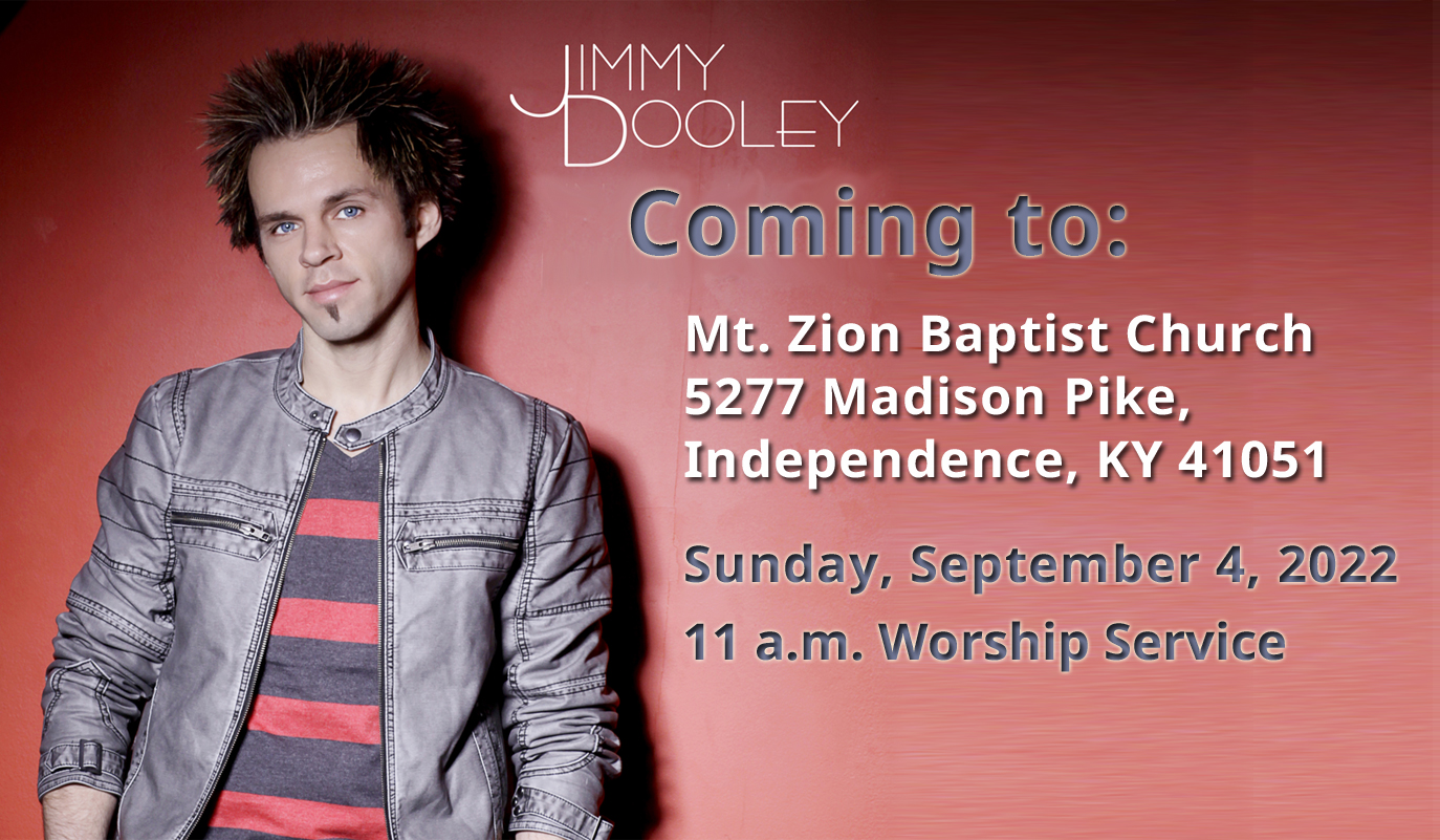 Jimmy Dooley at Mt Zion Baptist Church
