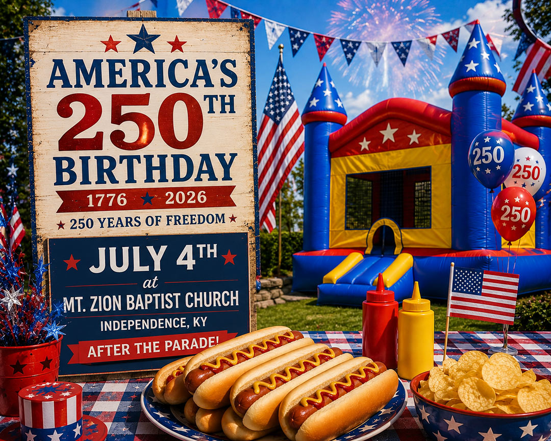 July 4th celebration at Mt Zion Baptist Church Independence KY July 4th celebration at Mt Zion Baptist Church Independence KY