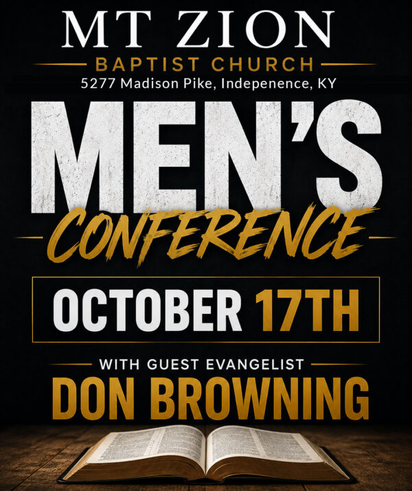 Mens Conference with Don Browning October 17, 2026